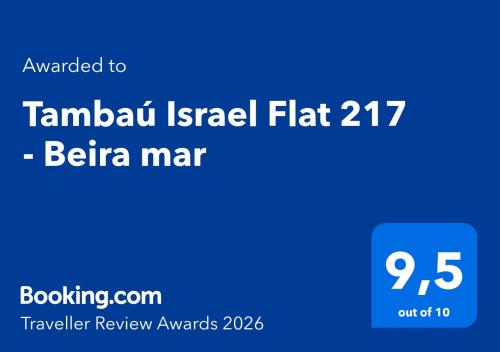 a screenshot of the tampa israel flat beta map at Tambaú Israel Flat 217 - Beira mar in João Pessoa