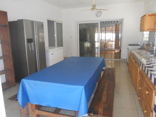 Η κουζίνα ή μικρή κουζίνα στο Villa Ny Onja
