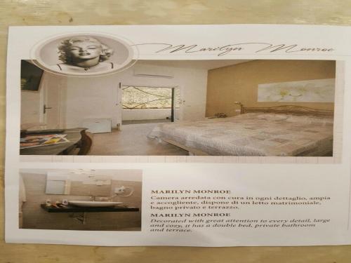 Кровать или кровати в номере Affittacamere Cecco Rooms