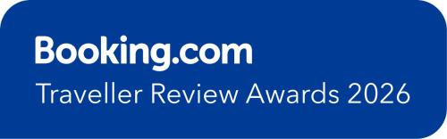 a blue sign that says boatingcom traveler review awards at Mobile homes Jezera Lovišća Premium in Jezera