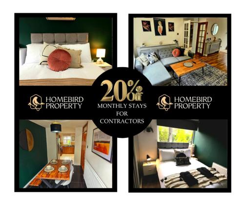 Foto 2 Large Bedroom House By Homebird Property Management Short Lets & Serviced Accommodation Leeds With Private Parking & Garden 1