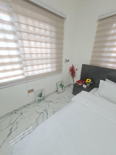 Llit o llits en una habitació de Aspen Residence Flat A