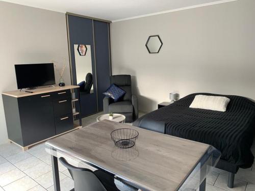 studio meublé, résidence calme