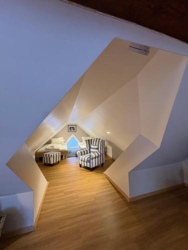 Llit o llits en una habitació de Roode Döör