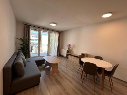 Modern apartment with garage