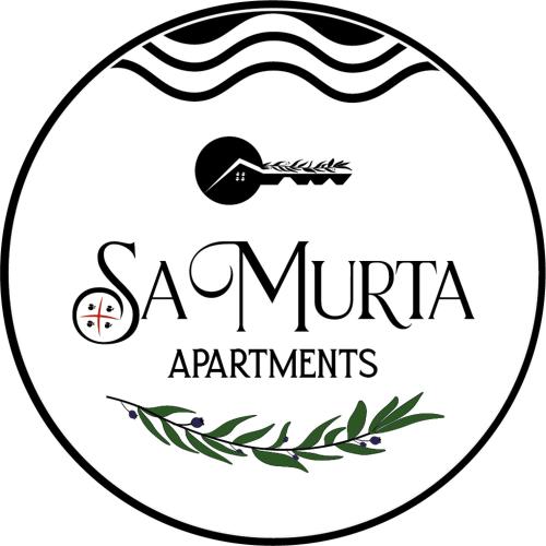 a label for a restaurant with the text santa muerra appliances at Villa Sa Marchesa - Sa Murta Apartments in Solanas