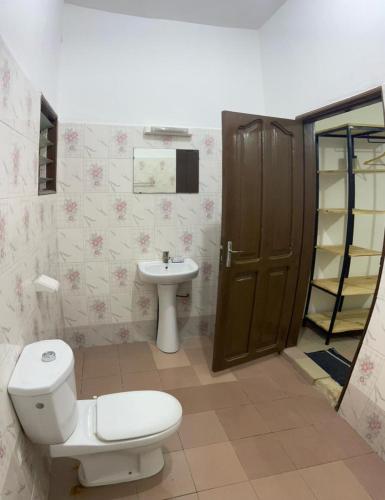 Et badeværelse på Fari Guest