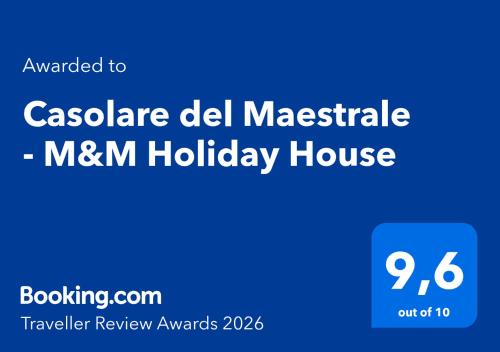a screenshot of a mrm holiday house with the words cancelled to cacache del at Casolare del Maestrale - M&M Holiday House in Perugia