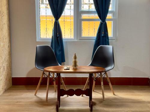 Prostor za sedenje u objektu Casa Azucena