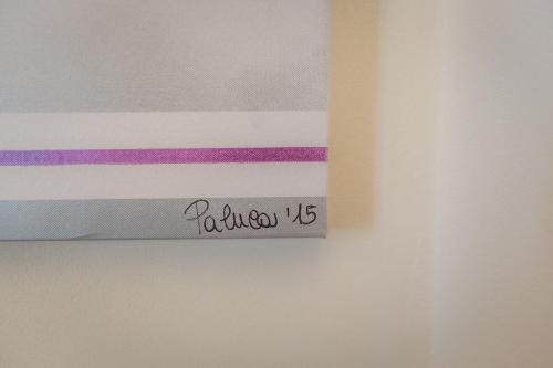 a sign on a wall that reads rainbow at Viterbo Antica - centro storico in Viterbo