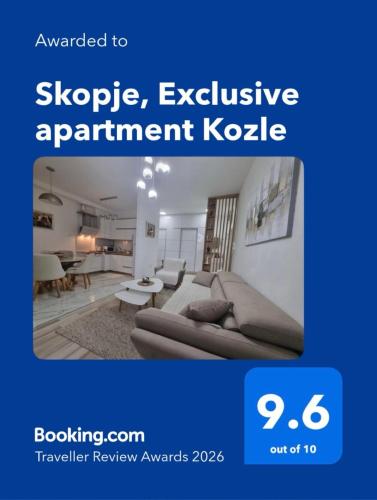 Skopje, Exclusive apartment Kozle