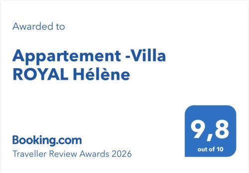 a screenshot of an application for payment villa royal helier at Appartement -Villa ROYAL Hélène in Oberlauterbach