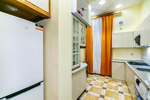Kuchyň nebo kuchyňský kout v ubytování WALKER Apartment