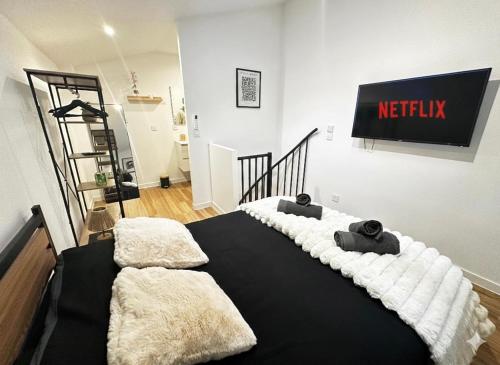 Duplex en hyper centre, calme, accès autonome