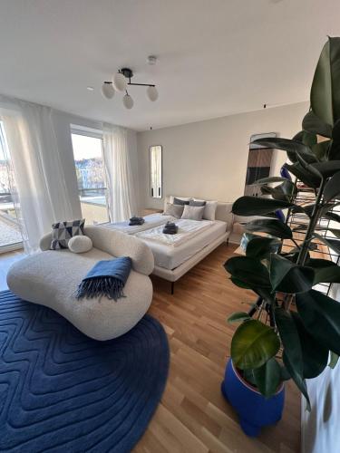 Design City Apartment I Zentrum I Garage I Dachterrasse I Waschtrockner