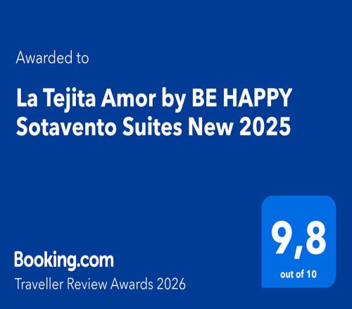 La Tejita Amor by BE HAPPY Sotavento Suites New 2025