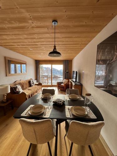 Et opholdsområde på Chalet Les Combes
