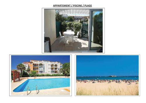 Appartement T3 cap d'agde