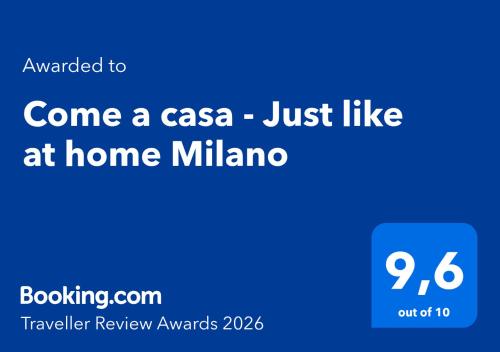 Come a casa - Just like at home Milano