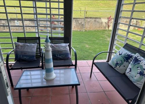 Balkon oz. terasa v nastanitvi Villa del Mar