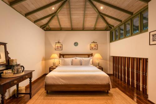 a bedroom with a large bed in a room at Ridee Kandy in Kandy