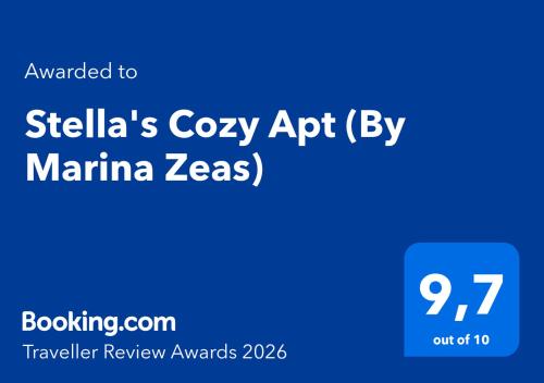 Stella's Cozy Apt (By Marina Zeas)