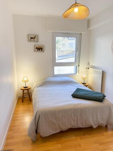 Llit o llits en una habitació de L'Escale St Nicolas