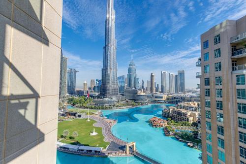 Burj Khalifa View - 2 Bedroom apartment at The Residence 5, Downtown - Allsopp & Allsopp