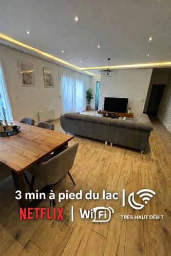 Aix les Bains Bel appartement 3 pièces proche du lac parking privé