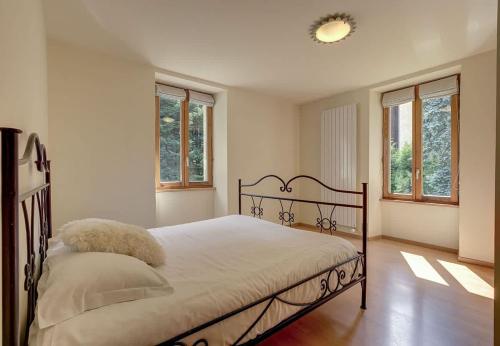 Postel nebo postele na pokoji v ubytování Apartment Serenite