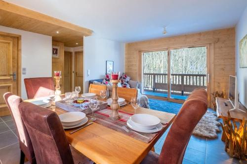 Zona d'estar a IRIS A3 Chalet Delys