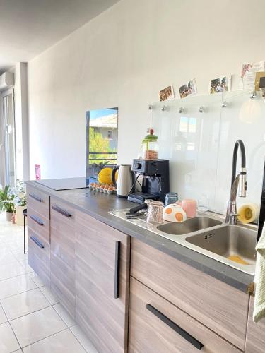 Cuina o zona de cuina de Happy appartement