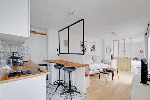 Cozy Studio 2P - Hôtel de Ville