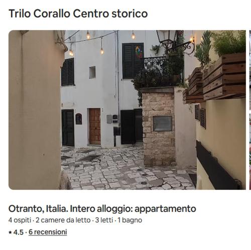 a picture of an alley with a building at Casa Coralli Centro Storico by CASASI Vacanze Otranto in Otranto
