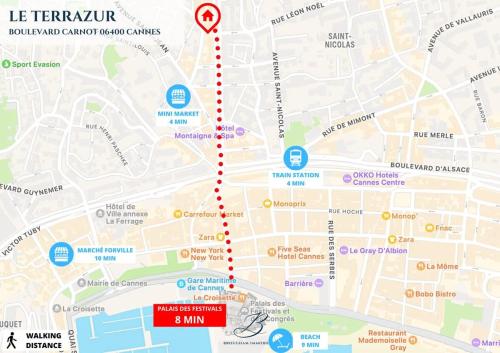 Le TerrAzur - Logement 4 personnes Cannes