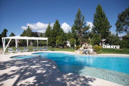 Piscina a Cemayu Lodge o a prop