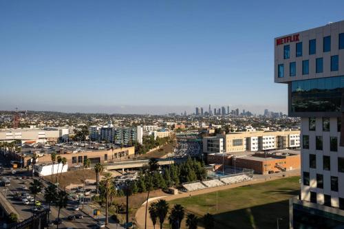 a view of a city from a building at Kasa Sunset Los Angeles in Los Angeles