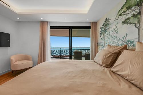 REF 1998 - Cannes - Sea view apartment for rent