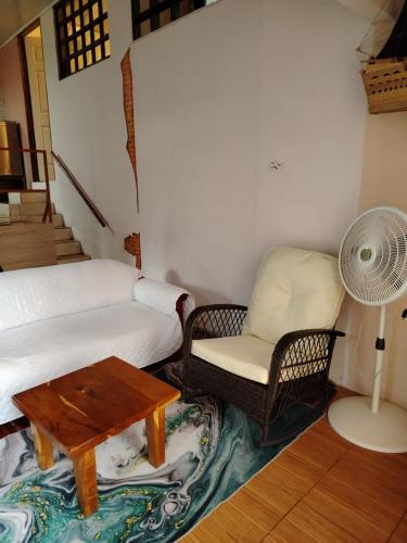 Ruang duduk di Casa Sol