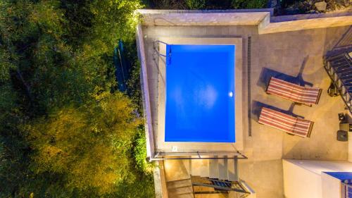 19th Century Stone Art Villa with heated Pool & 360 Sea View Terrace in Nature Park