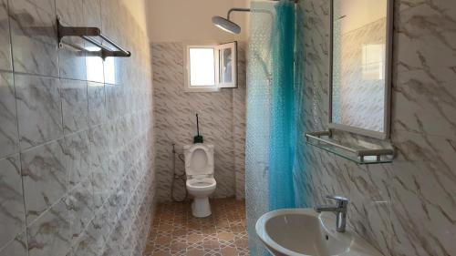 Maison d'Afrique tesisinde bir banyo