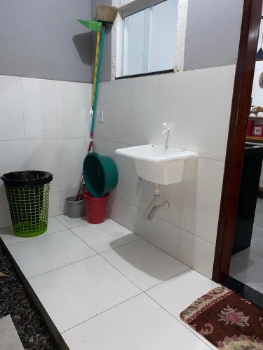 Bilik mandi di Casa Diamante