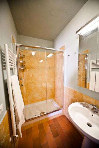 Koupelna v ubytování Agriturismo Il Passeggere