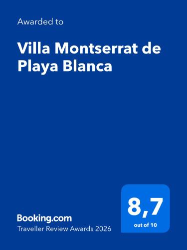 Villa Montserrat de Playa Blanca