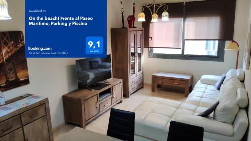 On the beach! Frente al Paseo Marítimo, Parking y Piscina