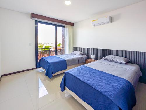Llit o llits en una habitació de AB 402 2d