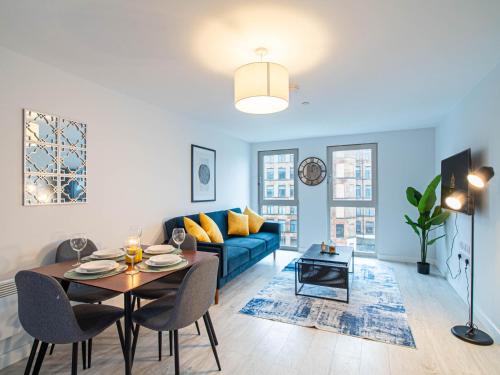 Foto Beautiful Riverside Leeds Dock 2BR Apartment Parking