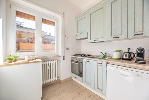 Bright apartment at the Vatican Museums