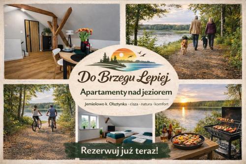 Do Brzegu Lepiej - Siedlisko Jemiołowo - Apartamenty Blisko Jeziora