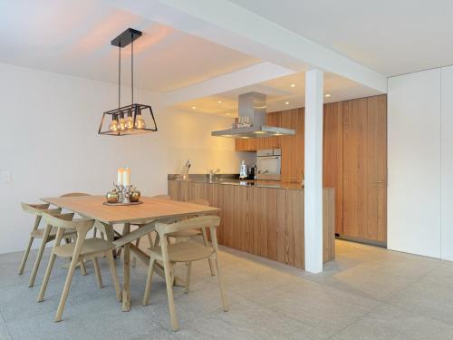downtown Sankt Moritz luxury apartment with lake view